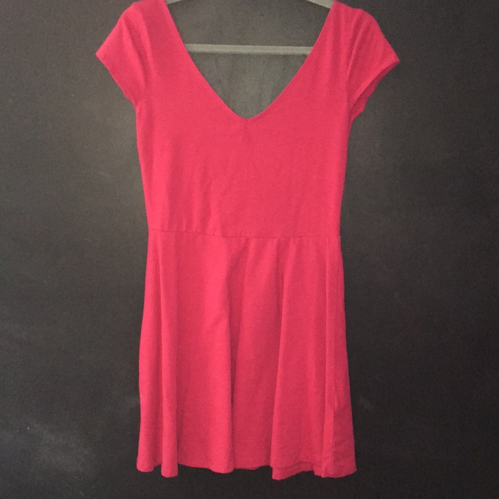Hollister Hot Pink Skater Dress